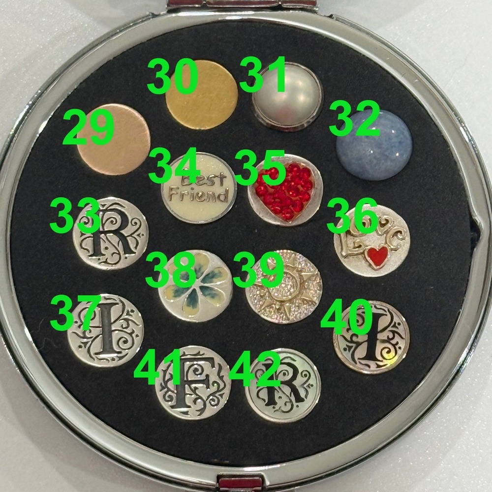 Kameleon Jewelry JewelPop  KJPS02 Pop Rock Blue Aventurine Interchangeable - Picture 2 of 4
